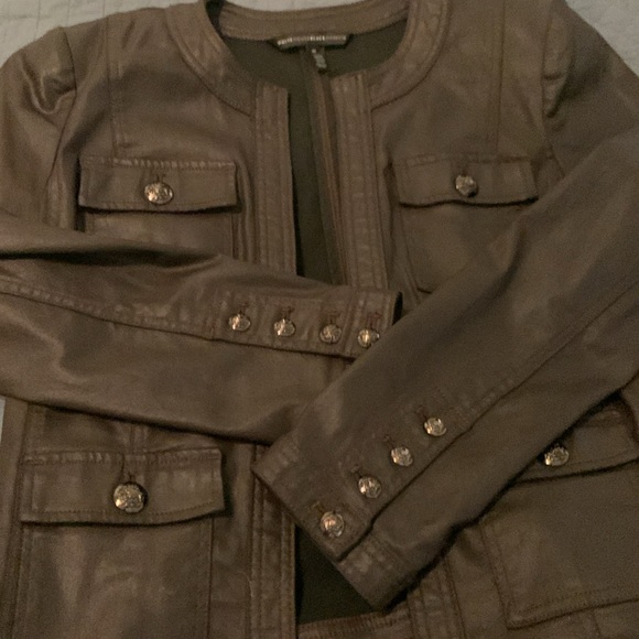 Woman biker jacket - Picture 2 of 7